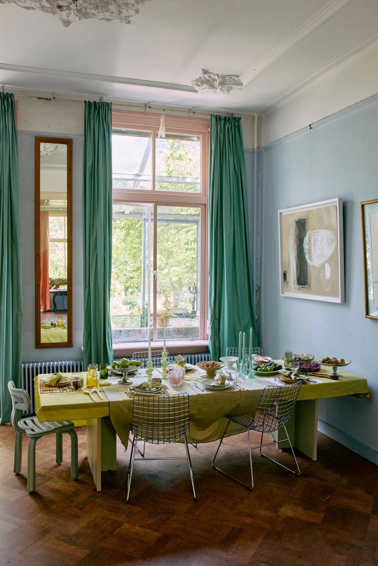 Œuvre Encadrée Offset 120x102cm - HK Living | Art Contemporain hk living
