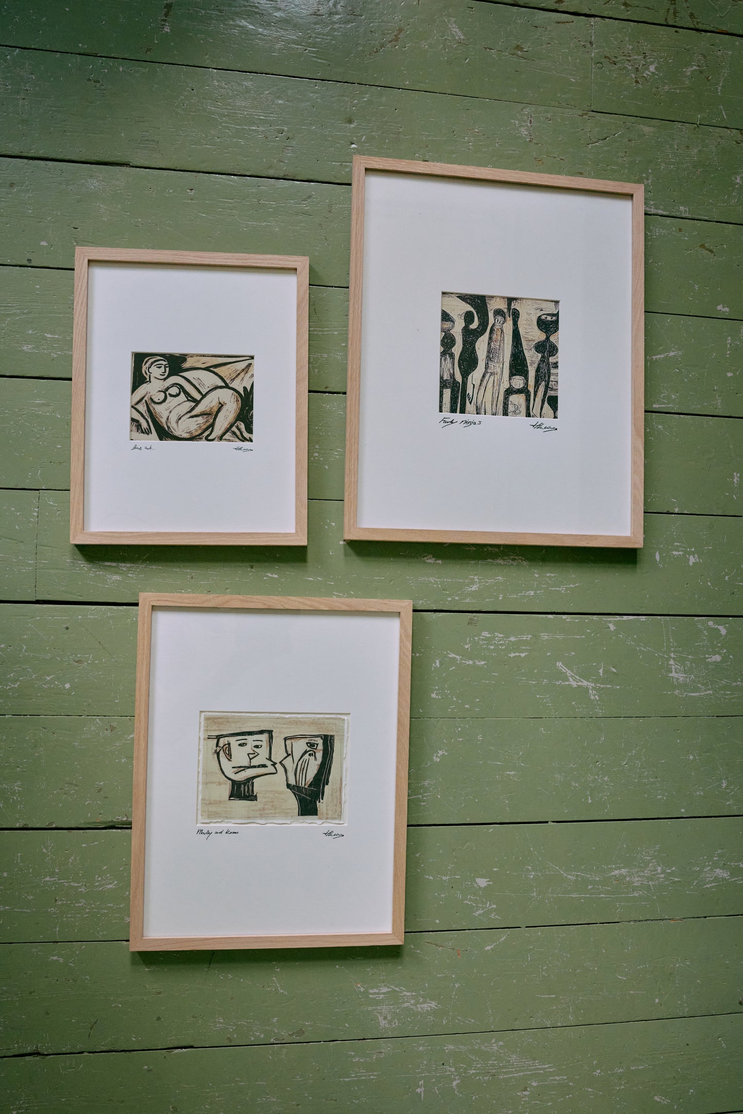 Œuvre Encadrée Marty & Cosso 34x44cm - HK Living - Art Mural Contemporain