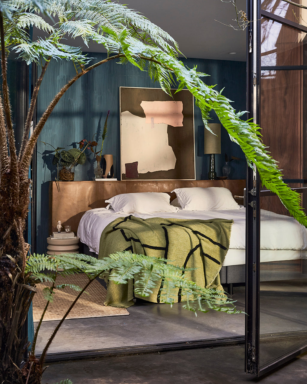 Peinture Abstraite Mustard/Nude hk living hk living