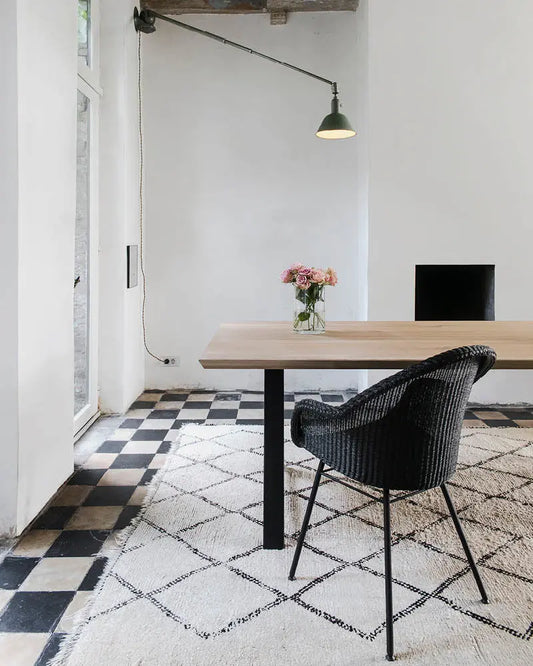 Chaise Avril HB pietement metal Vincent Sheppard