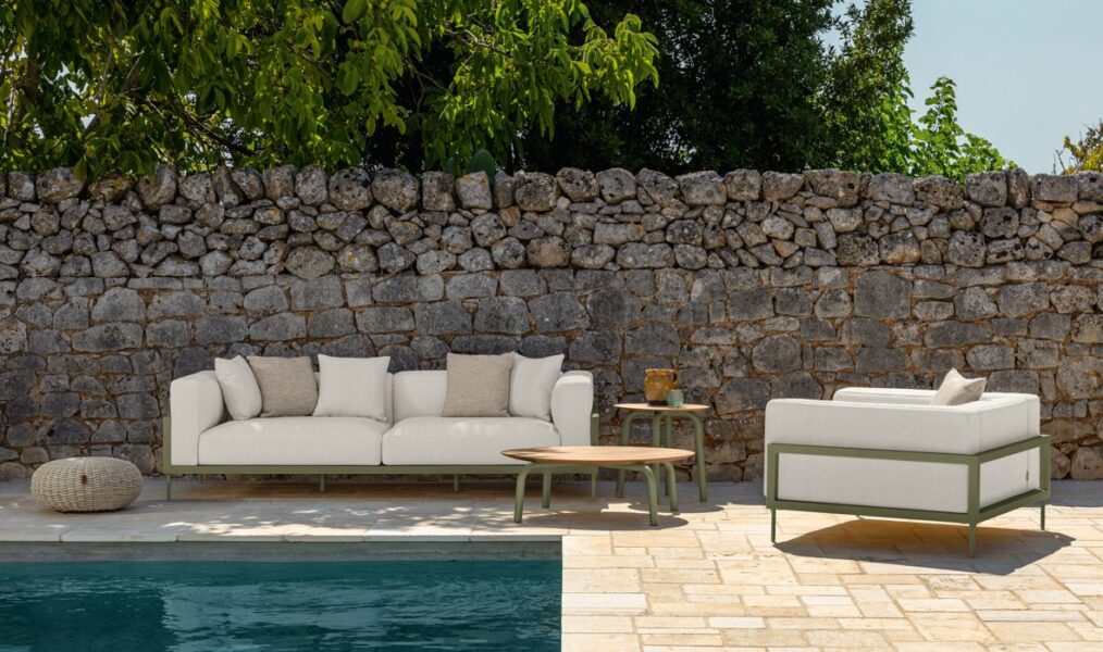Cleosoft//Alu Canape Outdoor 3 Place Talenti Talenti