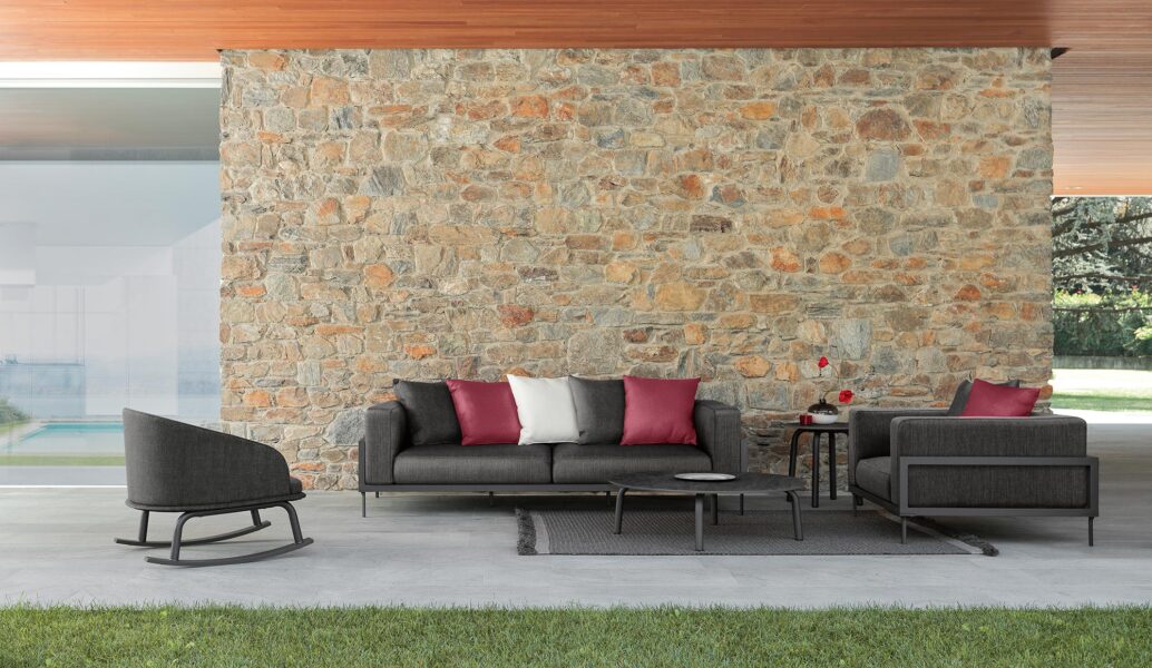 Cleosoft//Alu Canape Outdoor 3 Place Talenti Talenti