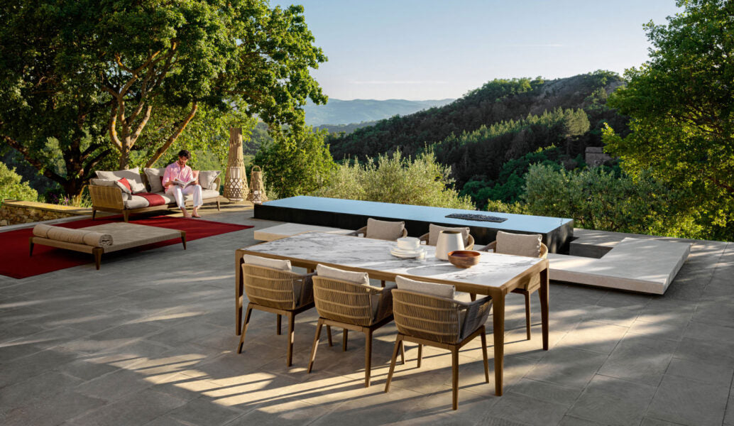 Cruise//Teck Table à Manger 240x110 Talenti Talenti