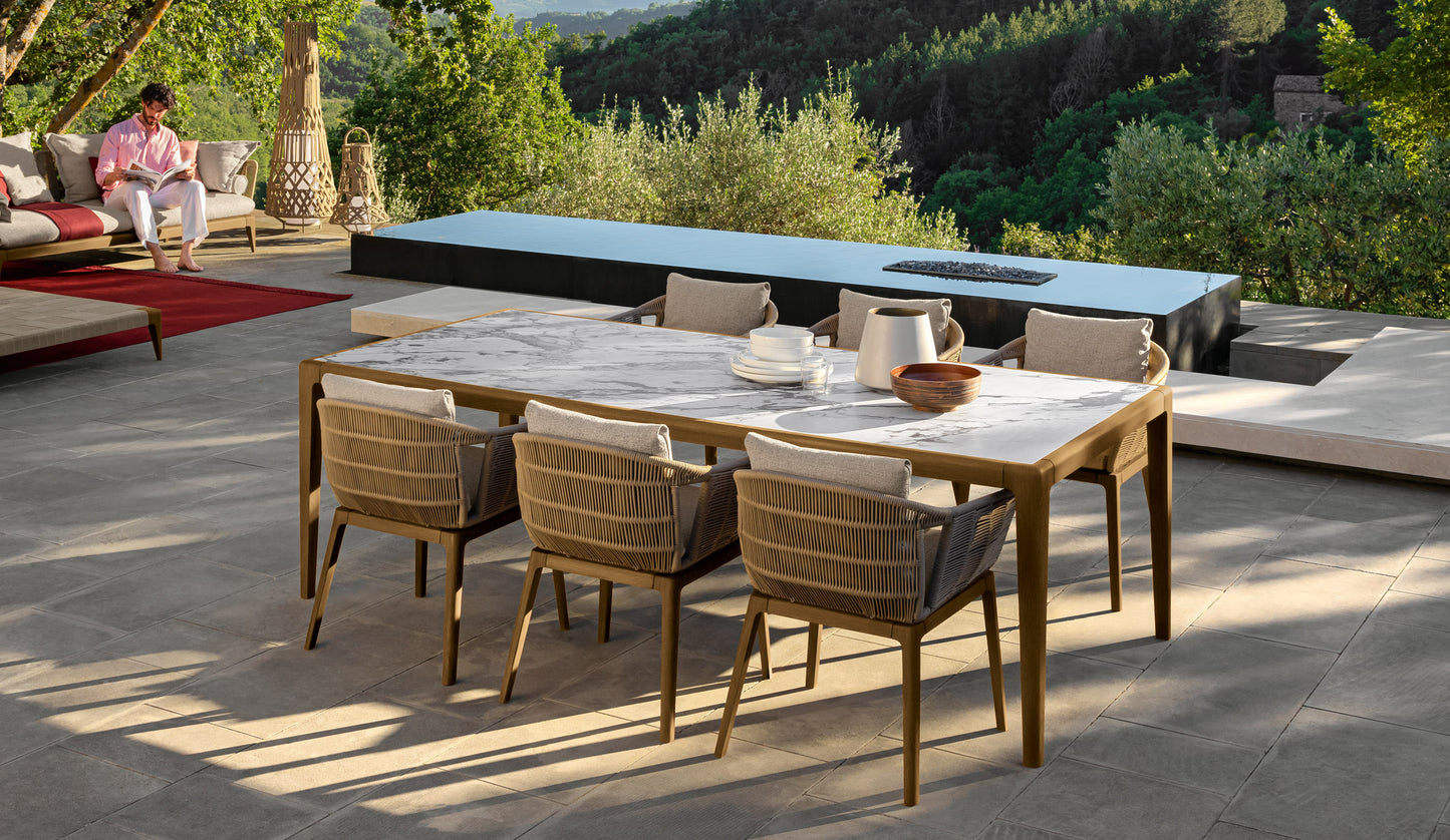 Cruise//Teck Table à Manger 240x110 Talenti Talenti