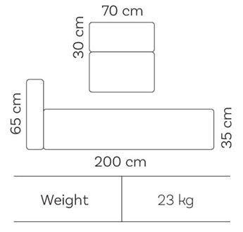 DOTTY Long chair Roolf Living Roolf Living