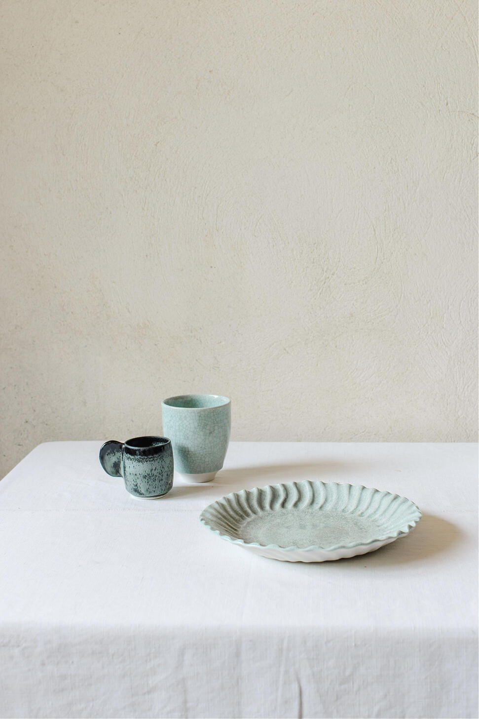 Tasse a café Dashi céladon jars ceramiste Jars Ceramiste