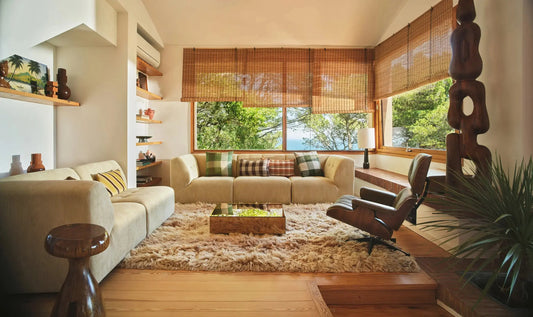 Tapis Fluffy square shore - Amsterdam Déco