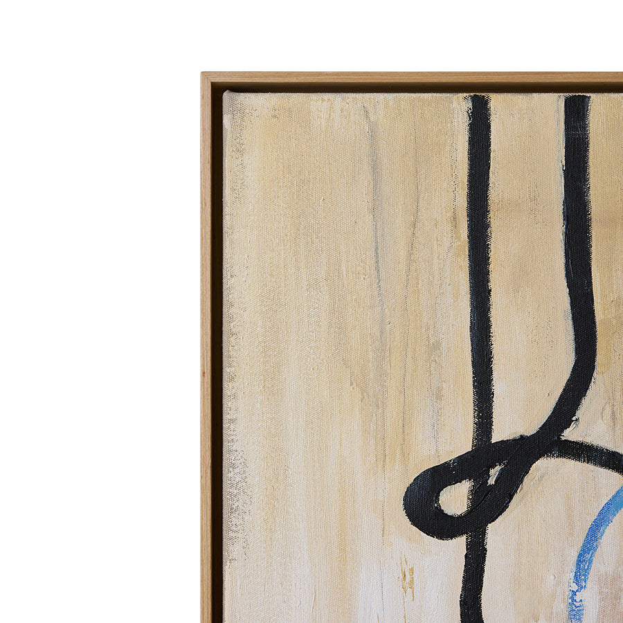 Œuvre Encadrée Easy Elan - HK Living | Art Mural Moderne