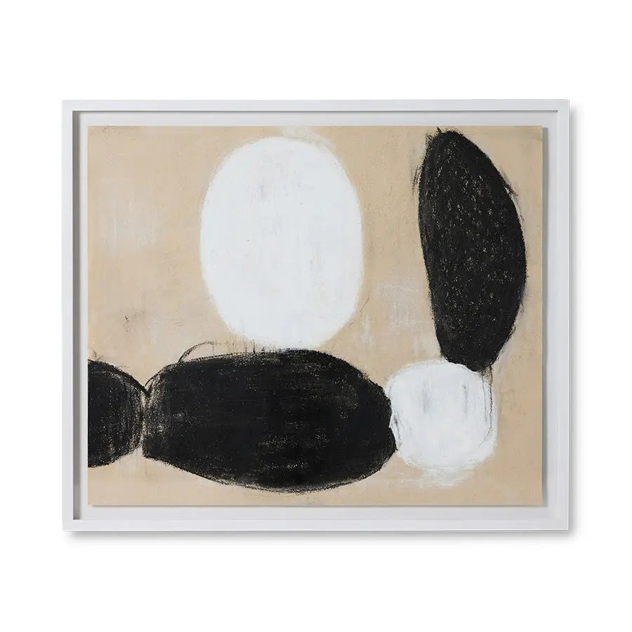 Œuvre Encadrée Parralel - 120 x 102 cm | Art Contemporain hk living