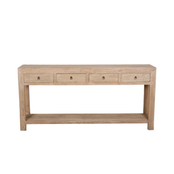console-en-bois