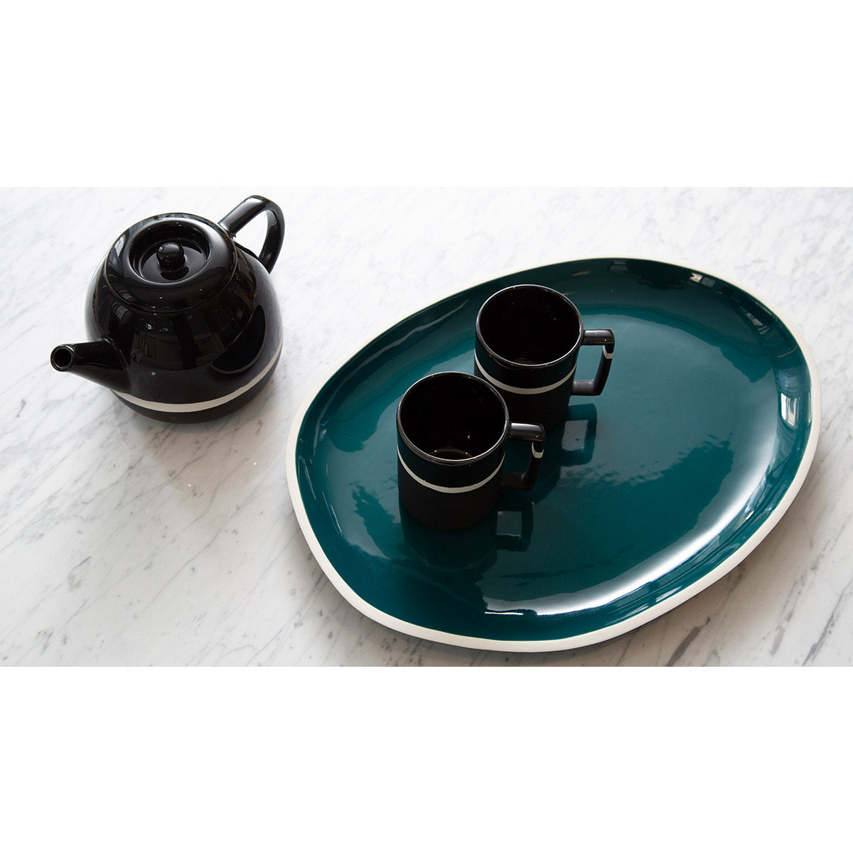 Plat de service Sicilia - L43 x 32 cm - Céramique Maison Sarah Lavoine Maison Sarah Lavoine