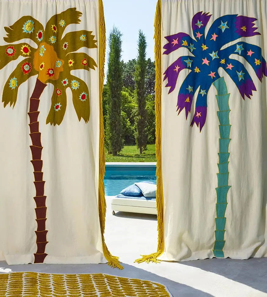 RIDEAUX LES PALMES D'ALMA 2 (Nuit) pierre frey pierre frey