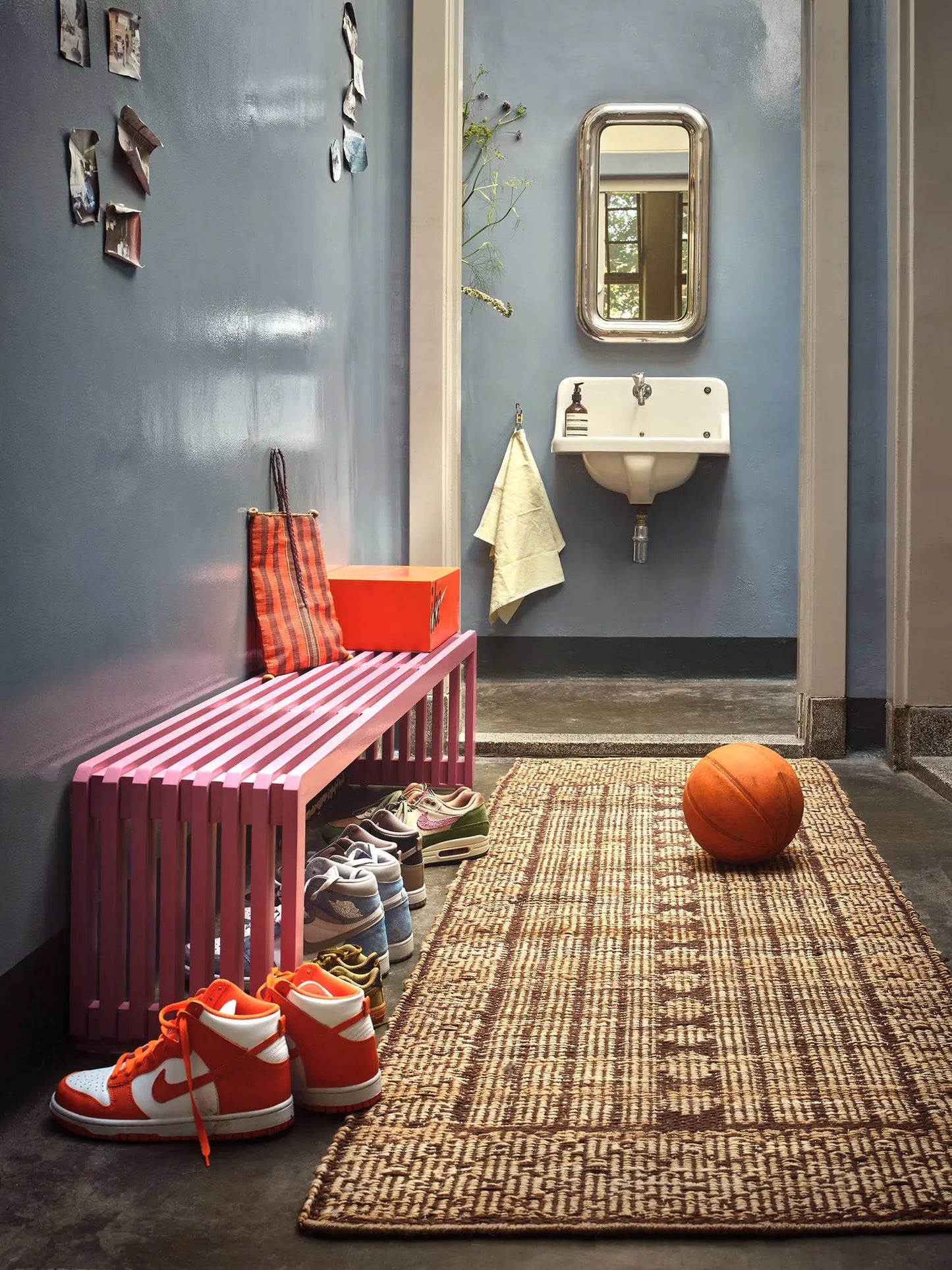 Banc Slatted en Teck 160x27cm - HK Living | Design Scandinave HK Living