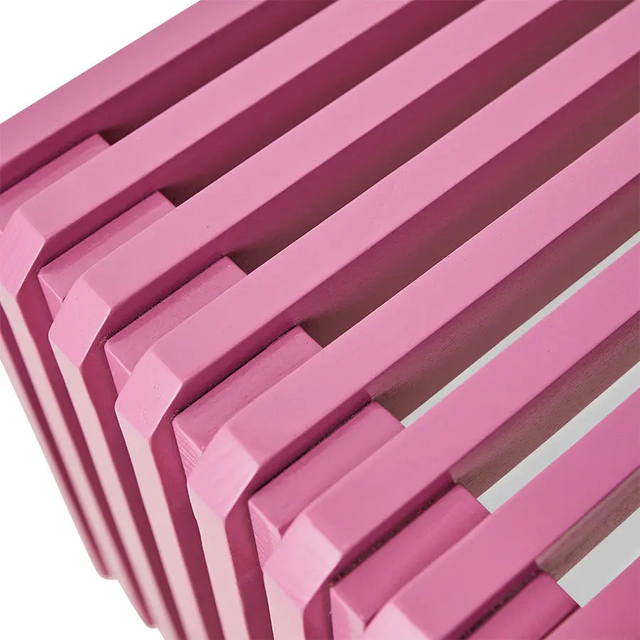 Banc Slatted en Teck 160x27cm - HK Living | Design Scandinave HK Living
