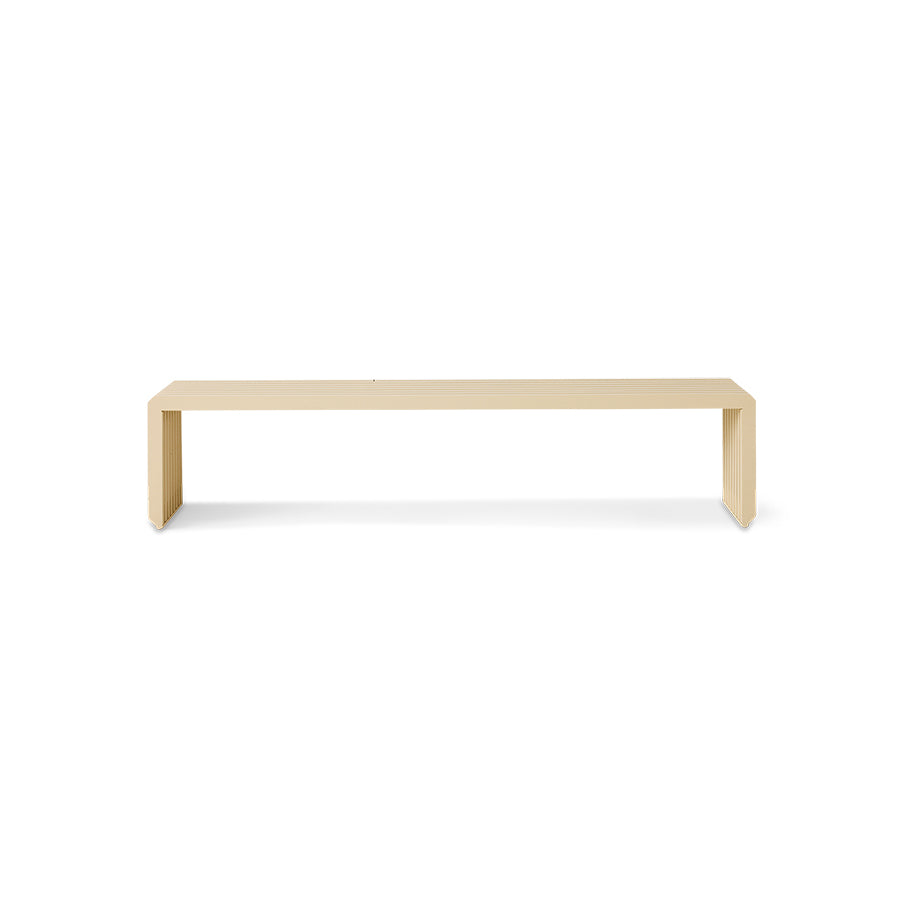 Banc Slatted en Teck 160x27cm - HK Living | Design Scandinave