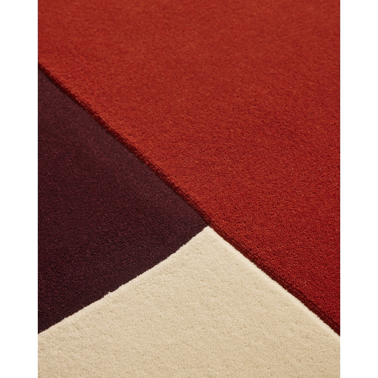 Tapis Esprit Libre Maison Sarah Lavoine - Terra Aubergine Écru