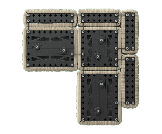 Canapé à Deux Modules Vetsak Vetsak