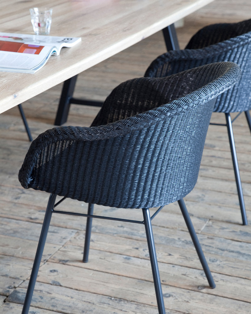Avril Dining Chair Steel A Base vincent sheppard vincent sheppard