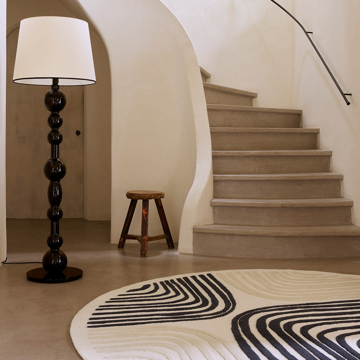 Tapis rond Labyrinthe Maison Sarah Lavoine Maison Sarah Lavoine