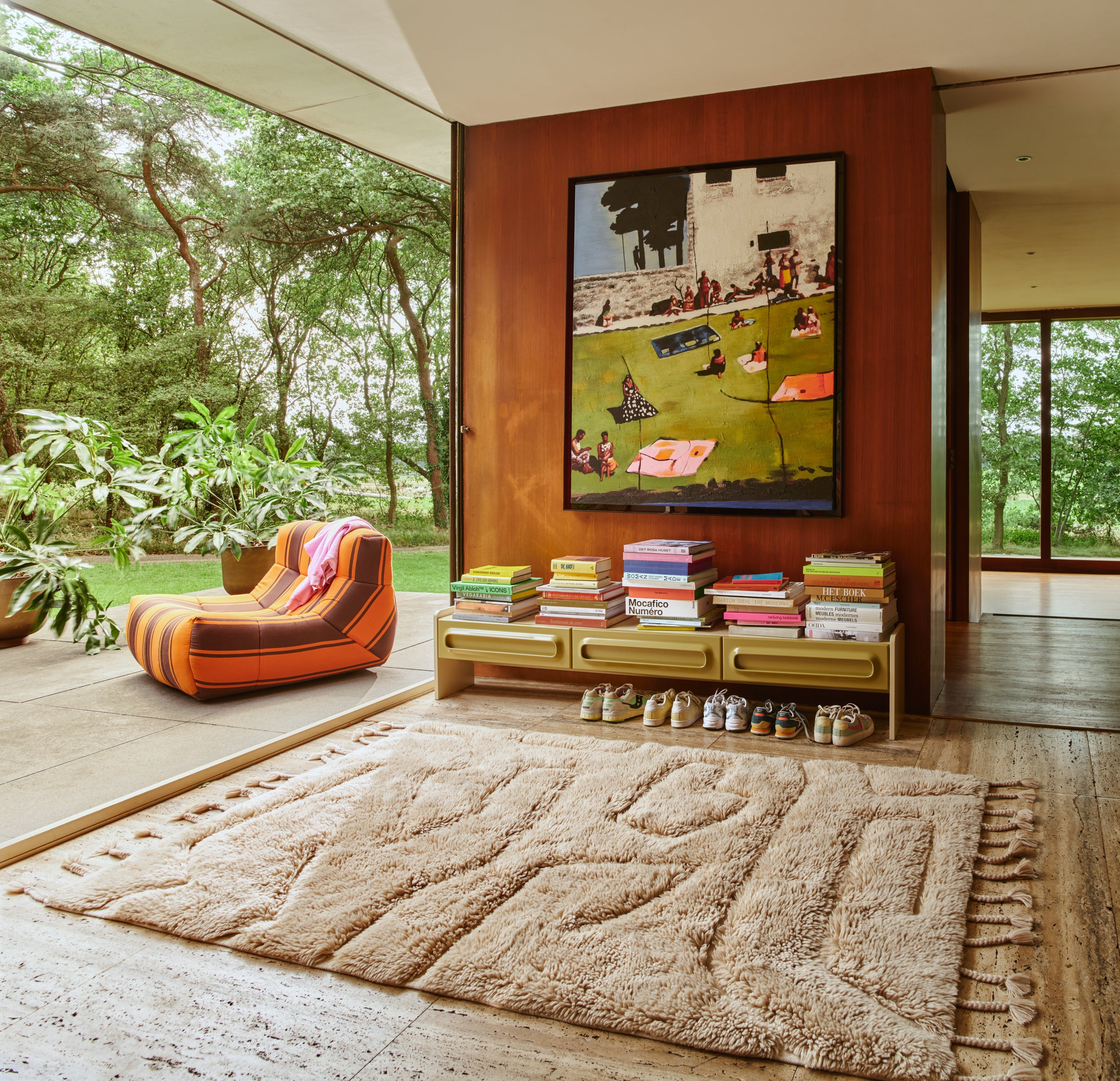 Tapis en laine limitless hk living hk living