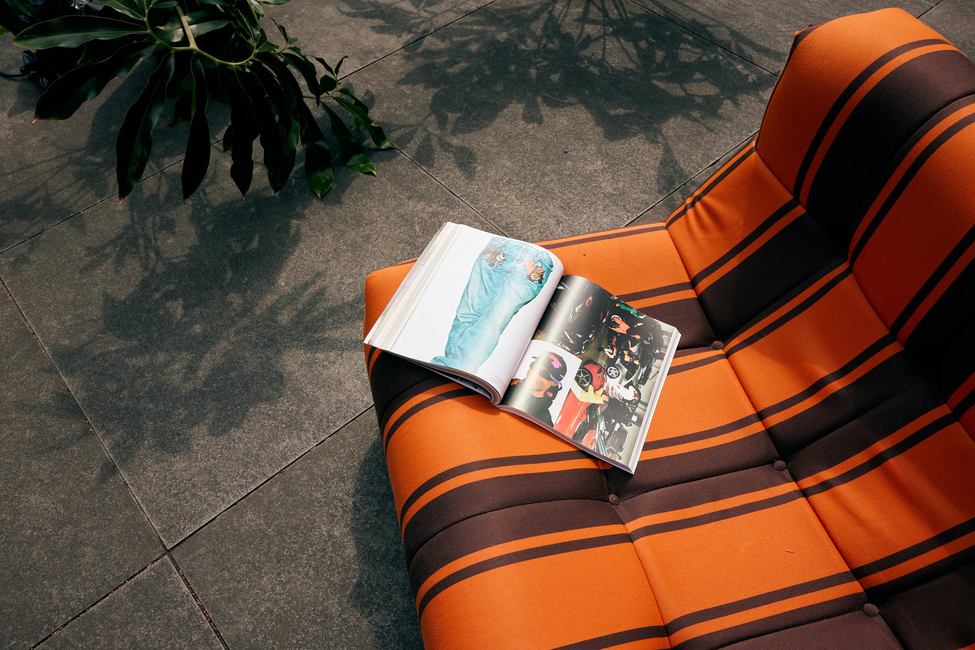 Lazy Lounge Chair Outdoor Retro hk living hk living