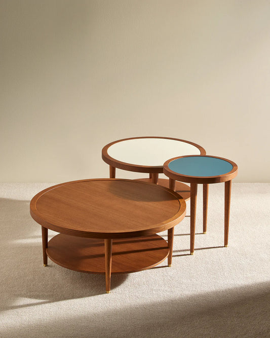 Table Basse Ronde Puzzle - Maison Sarah Lavoine