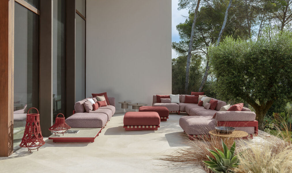 Argo//Alu Canape Outdoor 3 Places Talenti Talenti