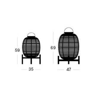 Lanterne Outdoor Tika