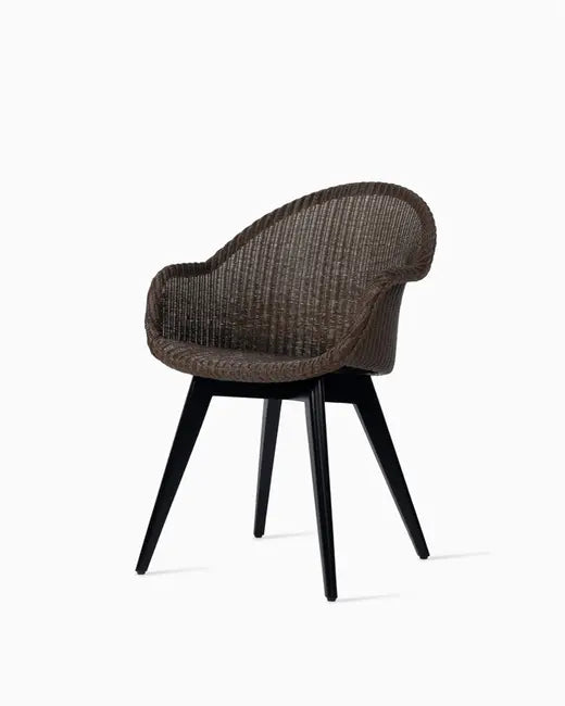Chaise Avril HB pietement bois noir Vincent Sheppard