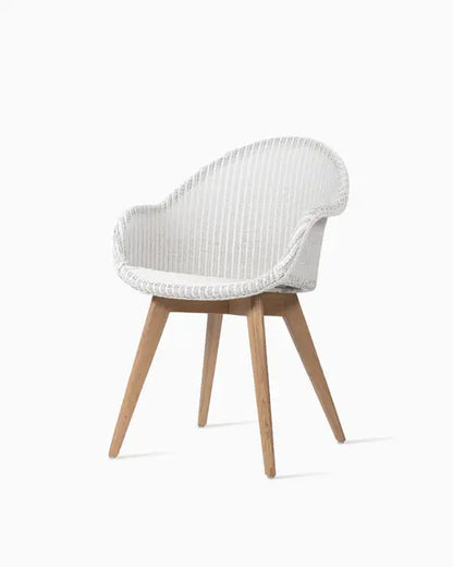 Chaise Avril a dossier haut pietement chene naturel Vincent Sheppard