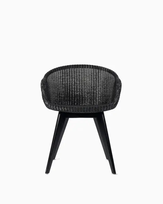 Chaise Avril pietement bois noir Vincent Sheppard