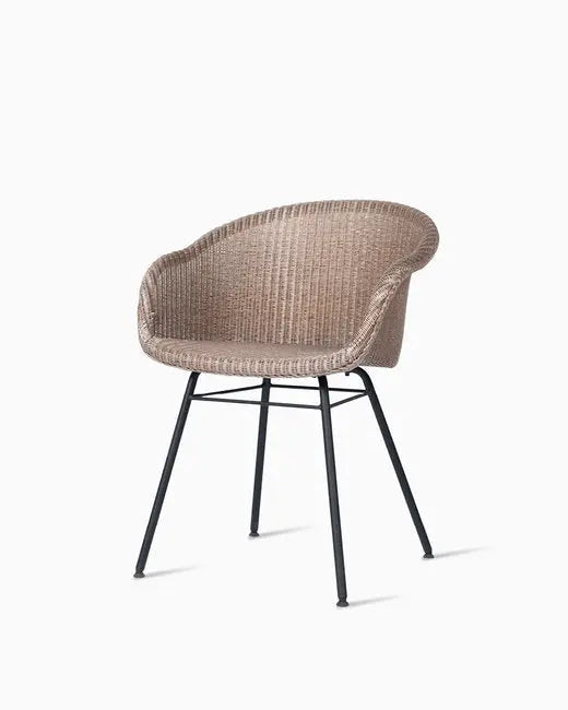 Chaise Avril pietement métal Vincent Sheppard