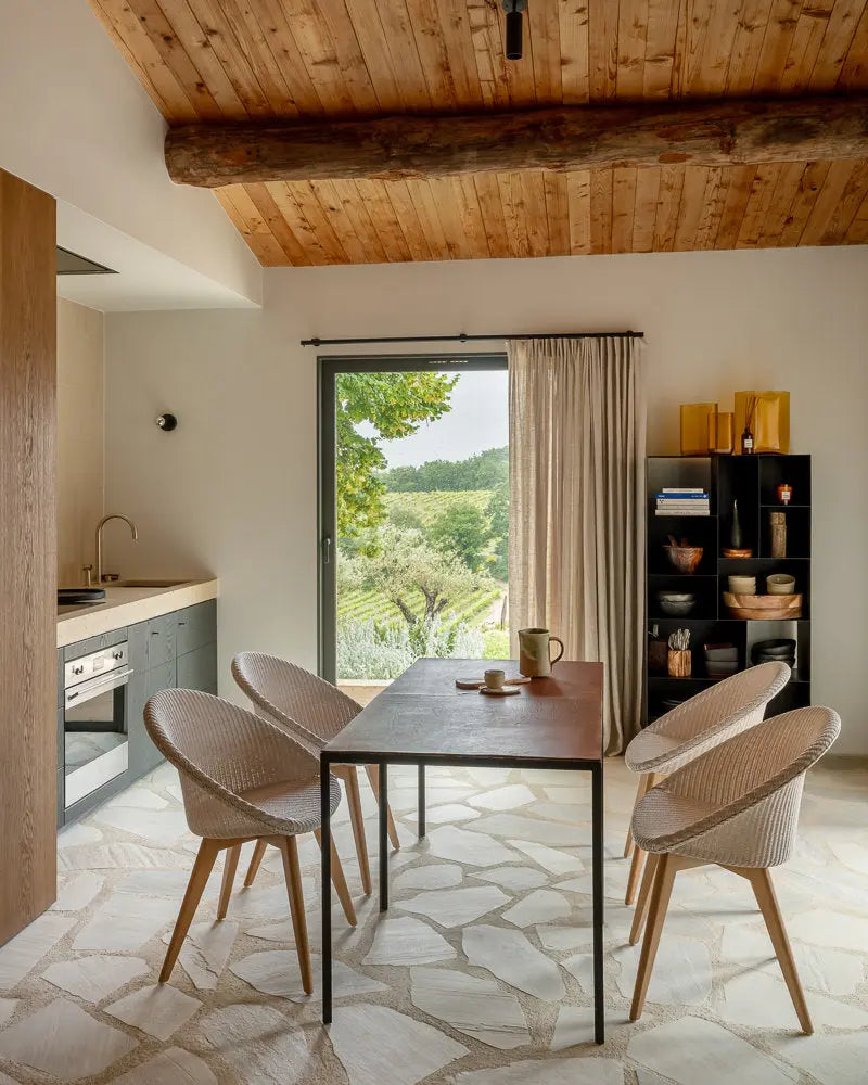 Chaise Joe pietement chene naturel Vincent Sheppard