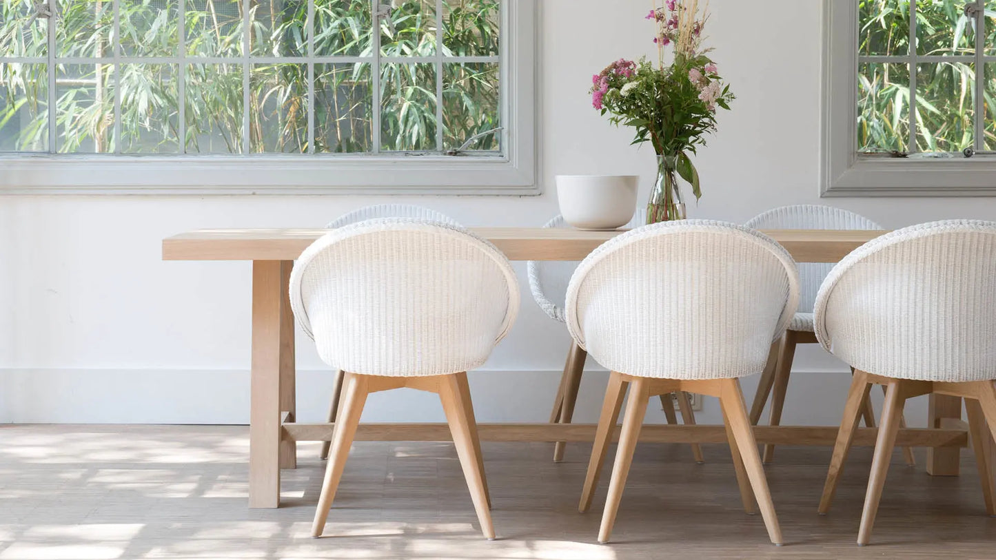 Chaise Joe pietement chene naturel Vincent Sheppard