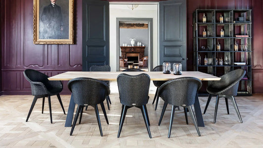 Chaise Lily pietement bois noir Vincent Sheppard