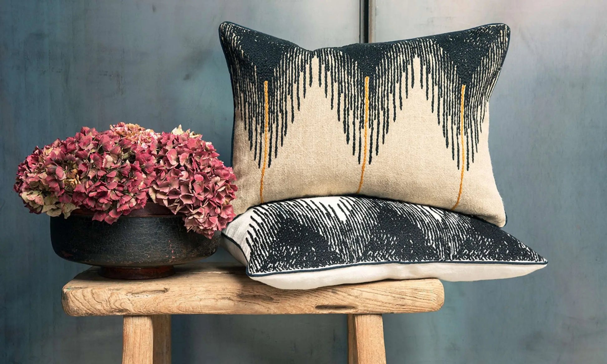 Coussin Elitis Josephine - housse 40x55 cm Elitis