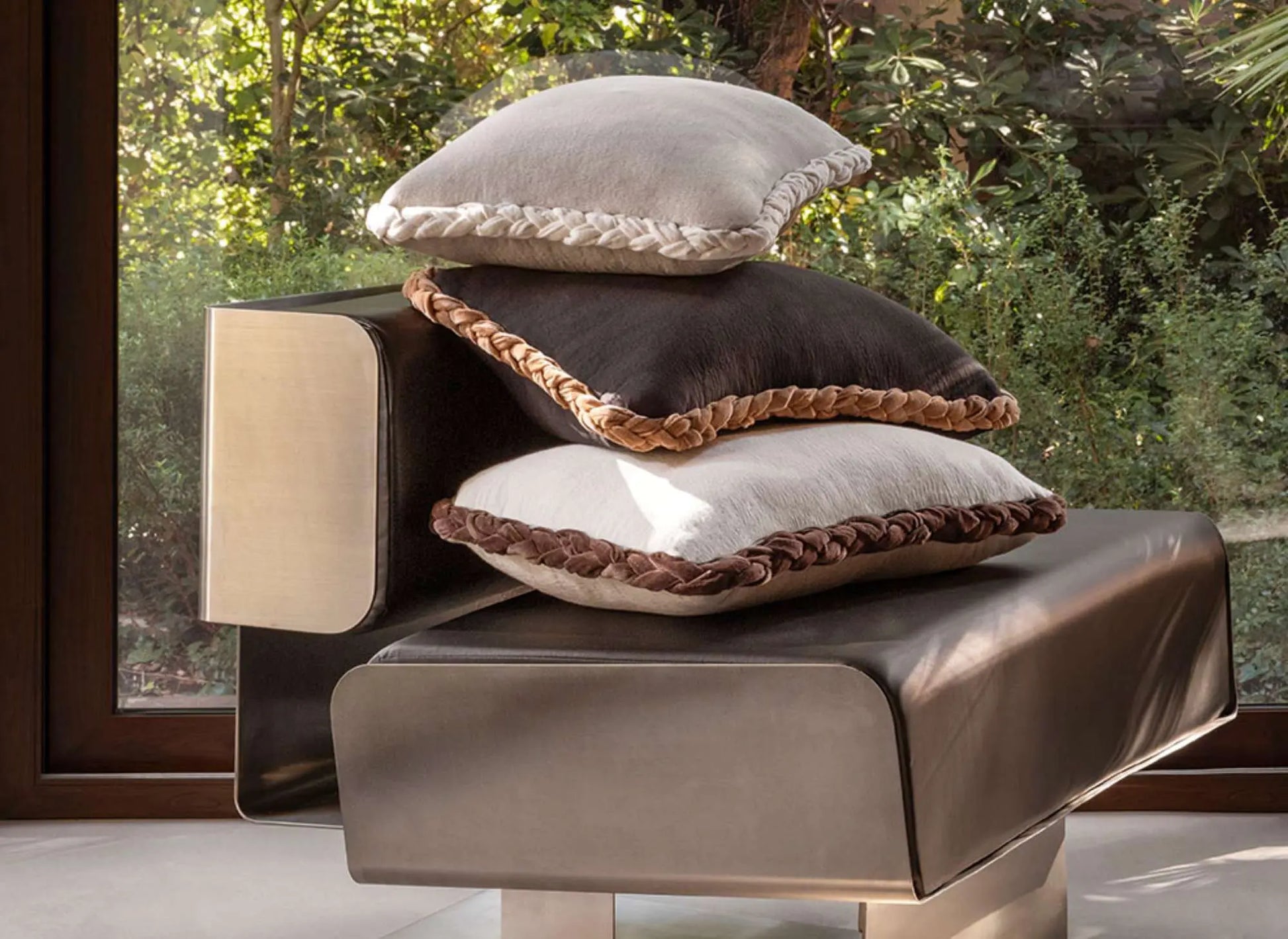 Coussin Furoshiki - Inspiration Japonaise Artisanale Elitis