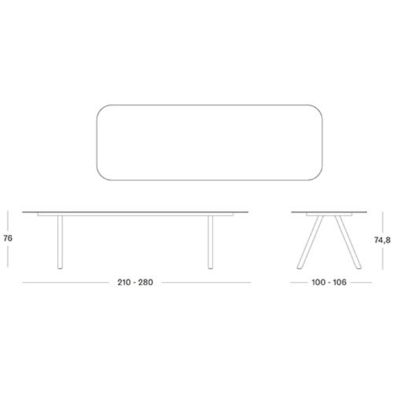 Table Kodo Outdoor vincent sheppard vincent sheppard