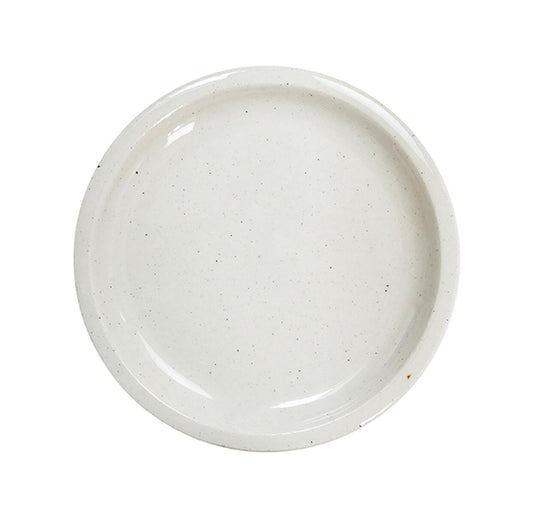 Assiette Réfectoire sable brillant jars ceramiste jars ceramiste