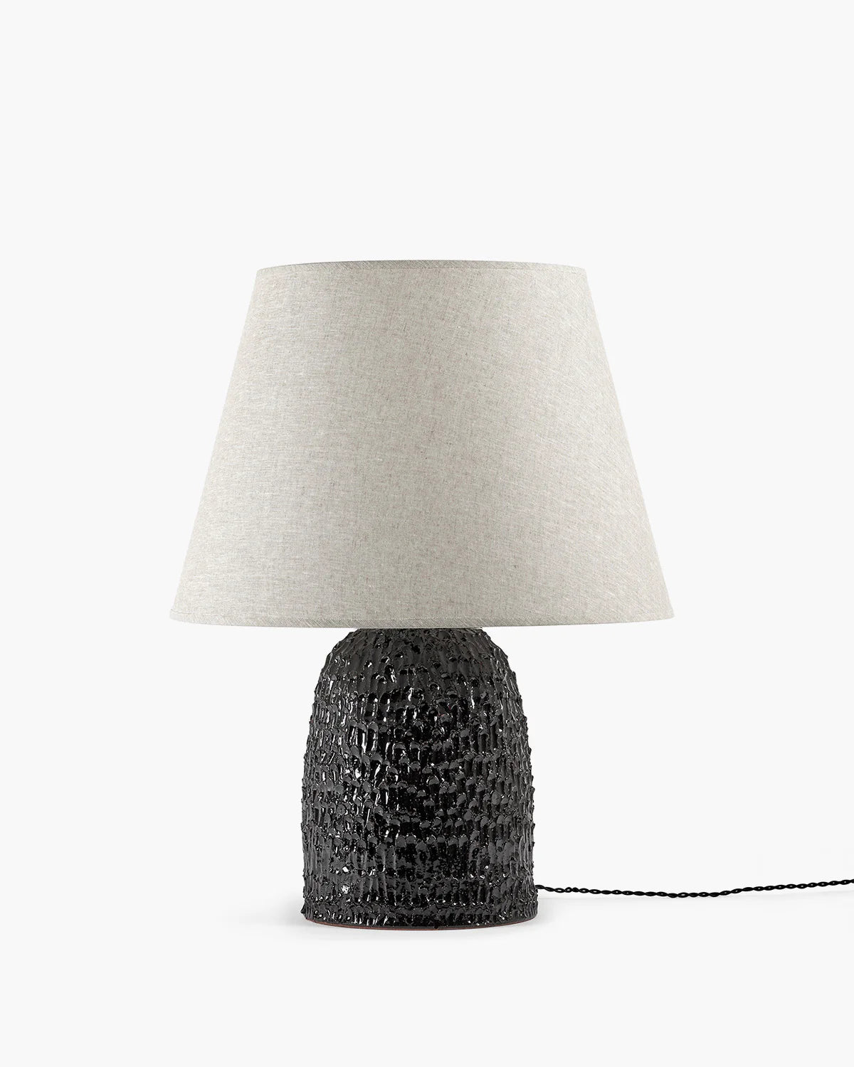 Lampe de Table Noire L Tronco - Design Sylvain Willenz pour Serax