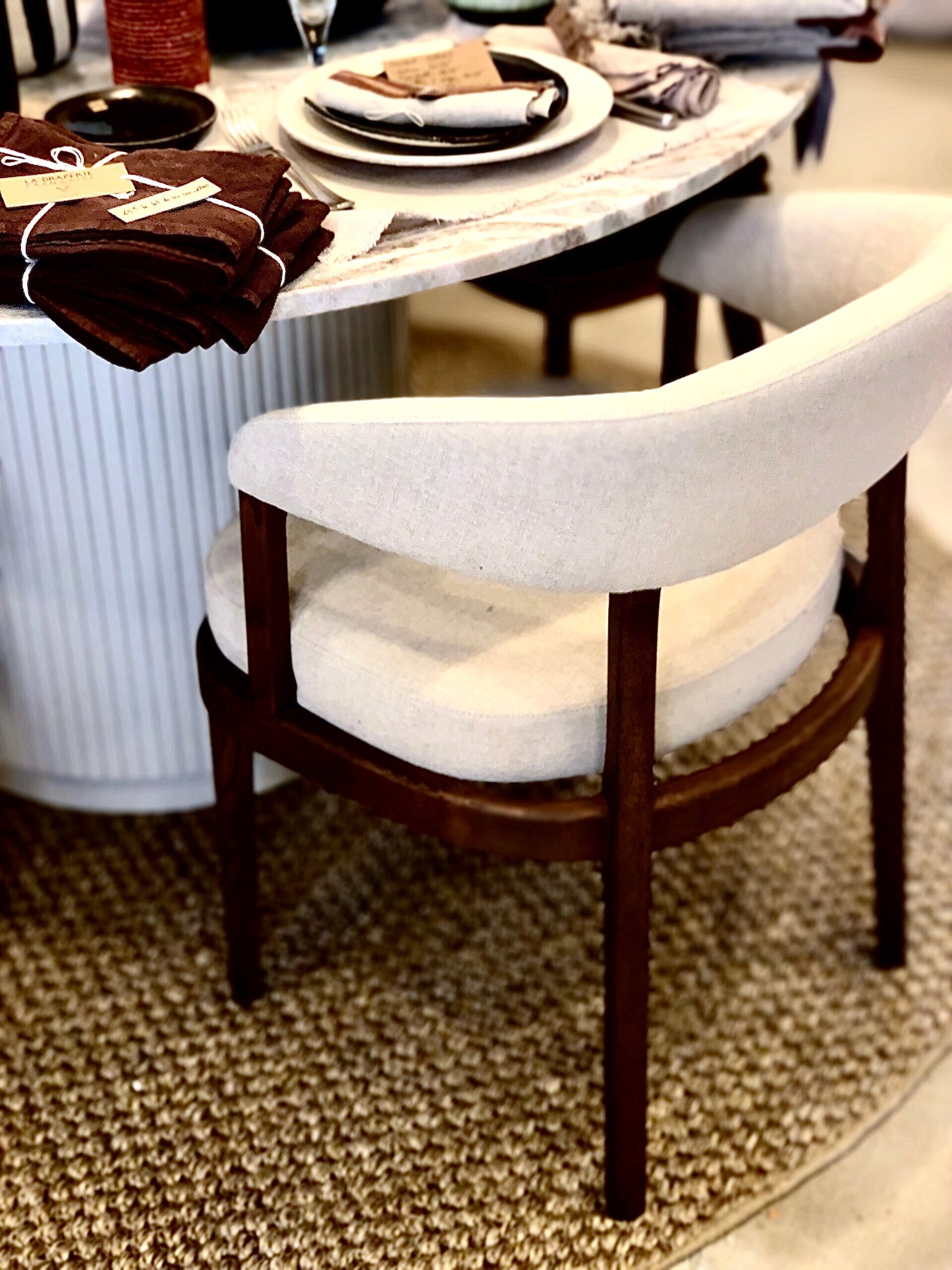 Fauteuil de table Eclipse by Philippe Nigro very wood Very Wood