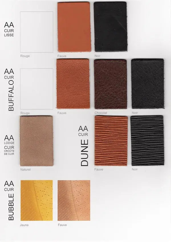 Fauteuil AA Croute de cuir Airborne