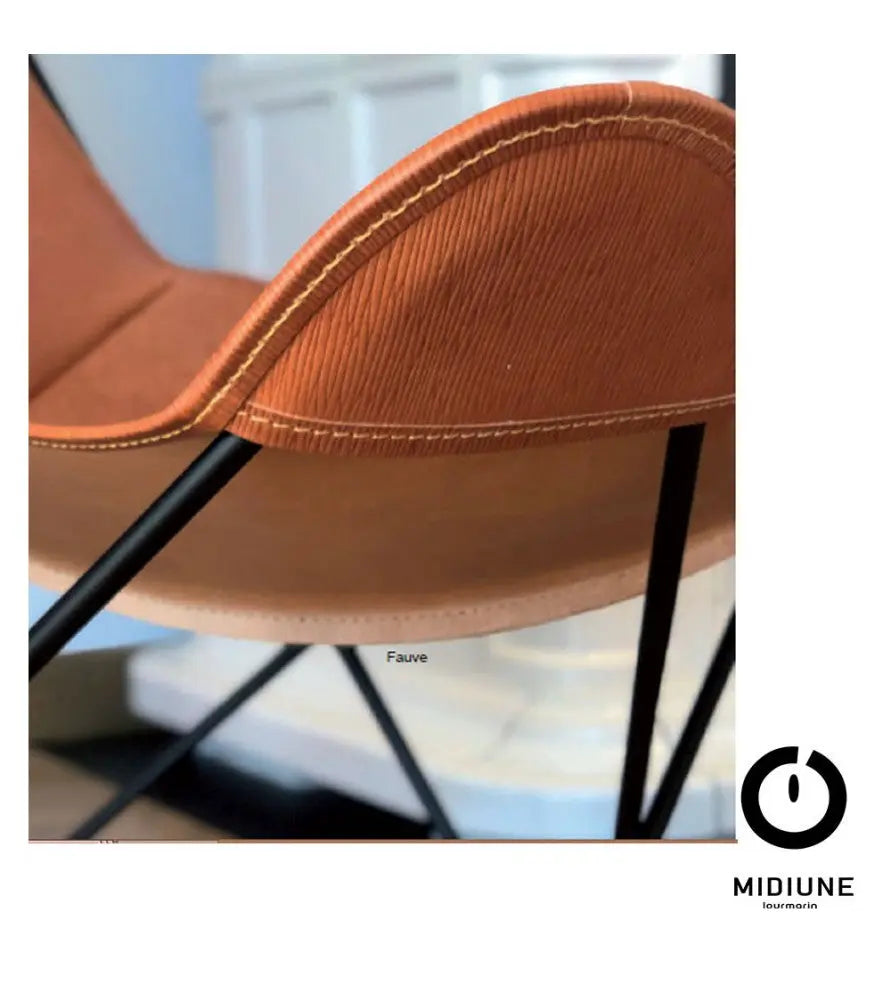 Fauteuil AA Cuir Texturé Airborne