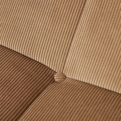Fauteuil HK Living Lazy Corduroy Rib Brown HK Living