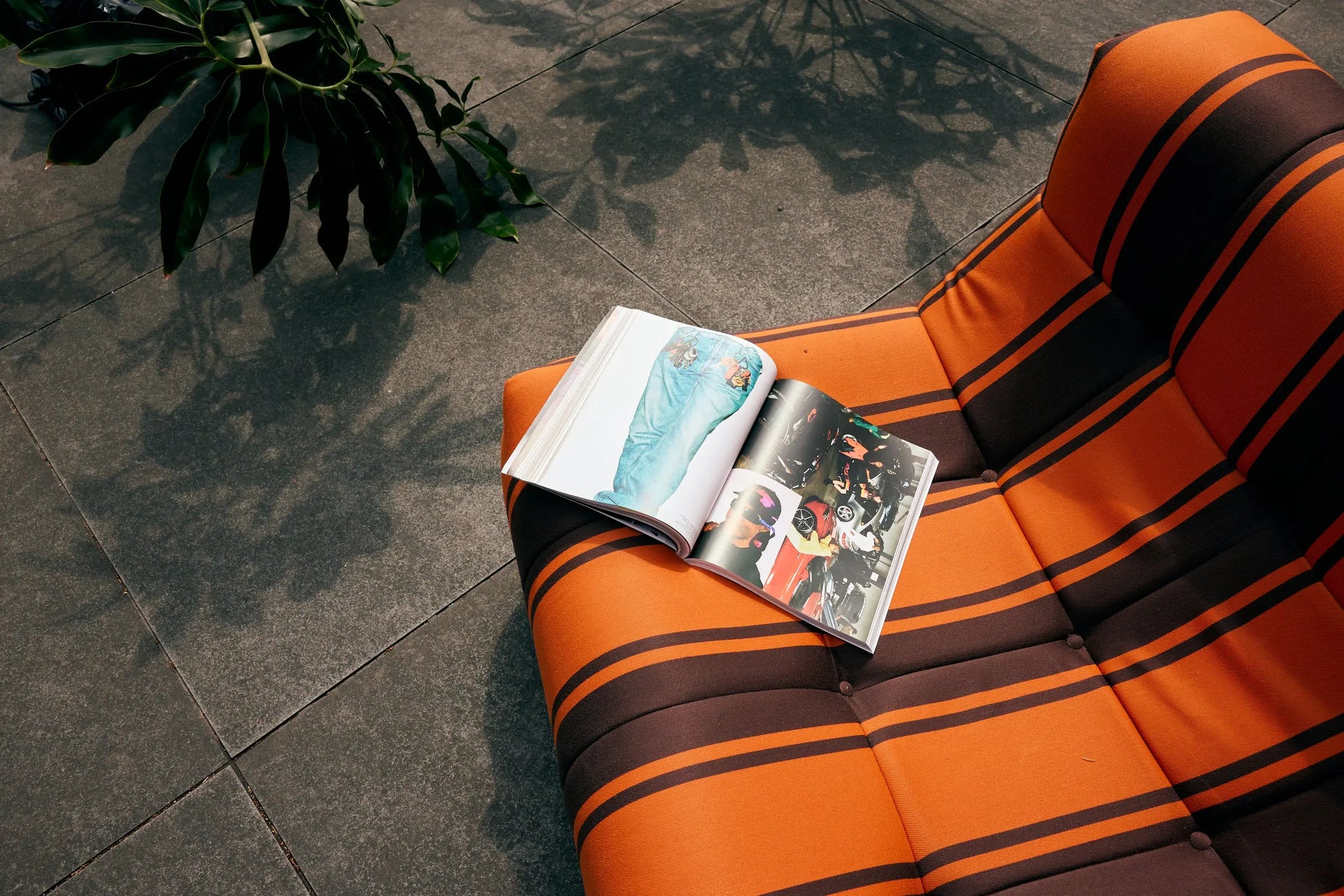 Fauteuil HK Living Lazy outdoor retro HK Living