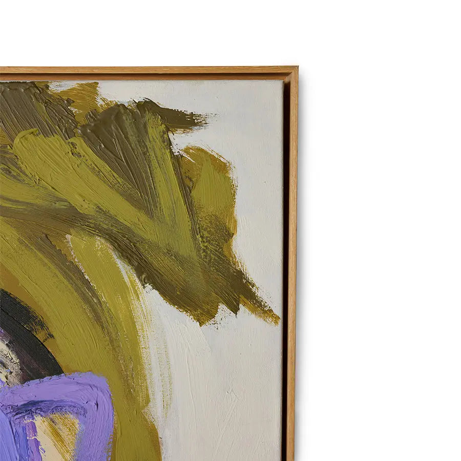 Oeuvre encadrée Abstraction