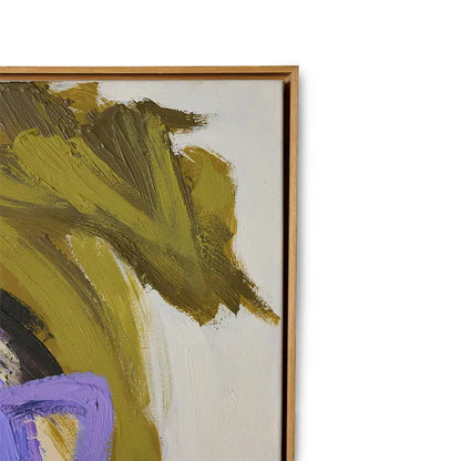 Oeuvre encadrée Abstraction