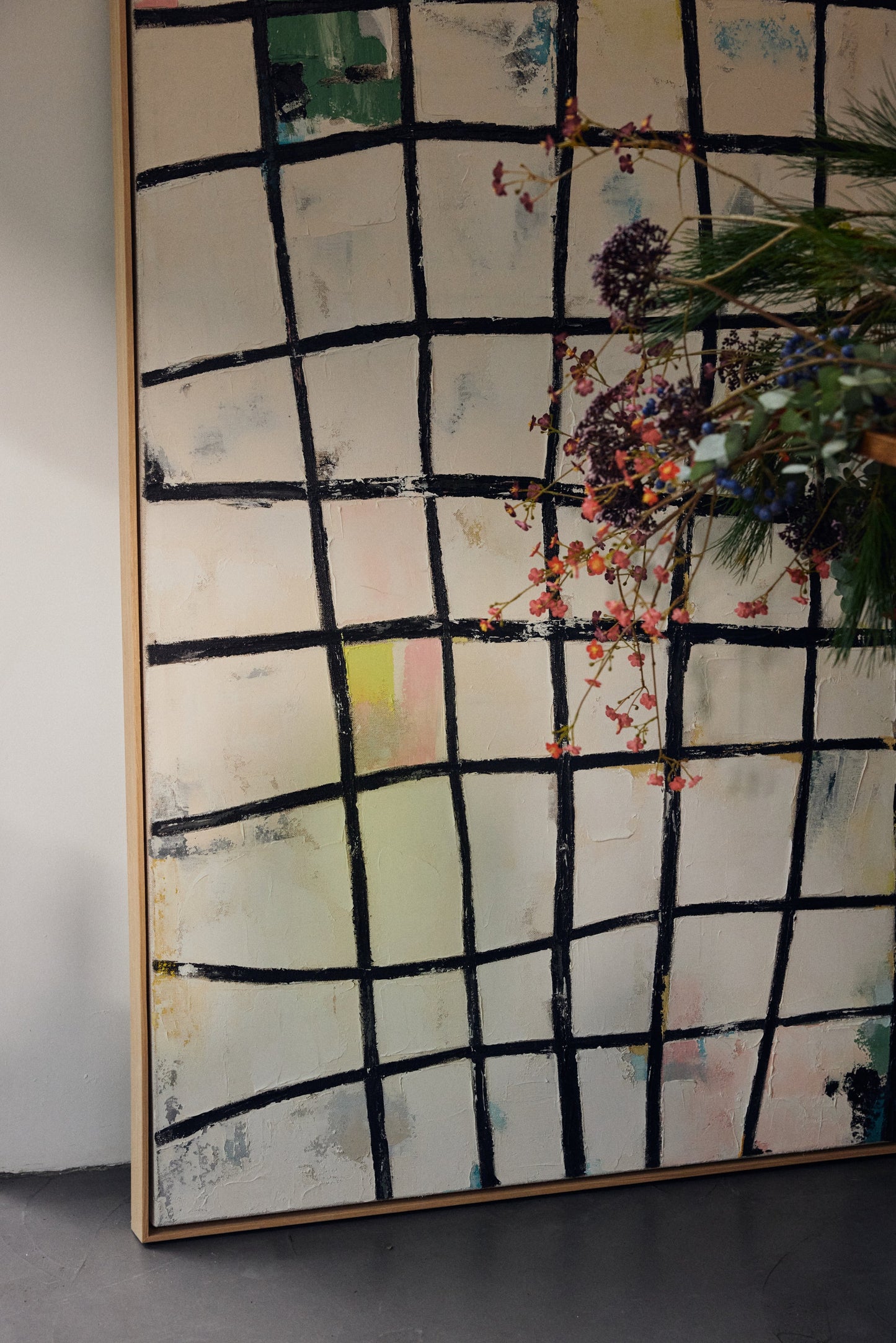 Oeuvre encadrée Wired HK Living