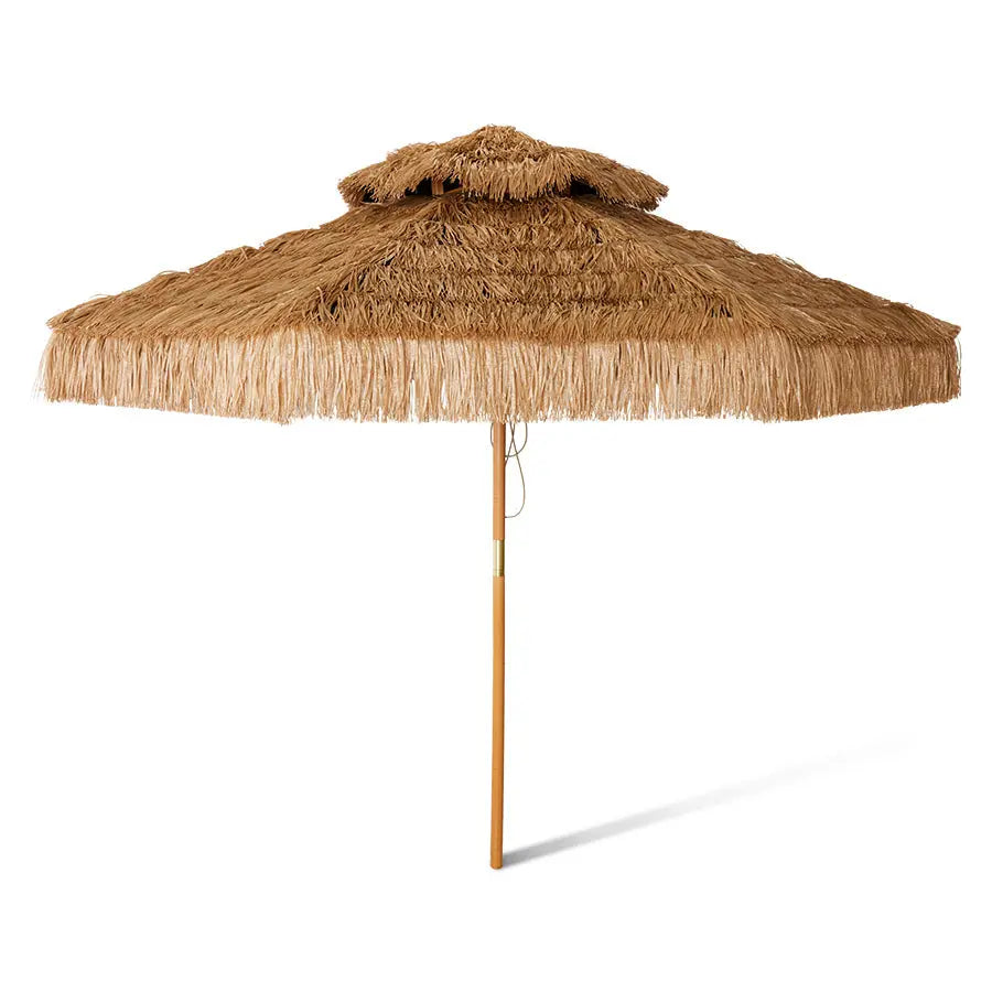 Parasol en raffia - Amsterdam Déco
