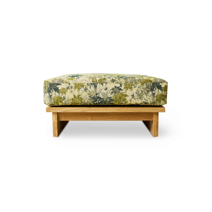 Pouf Outddor en Teck - Amsterdam Déco